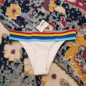 Blue Life Rainbow Skimpy Bikiny Buttom
